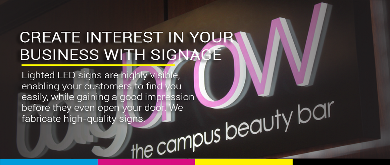 LED signs print shops Lighted sign Signage Houston, TX