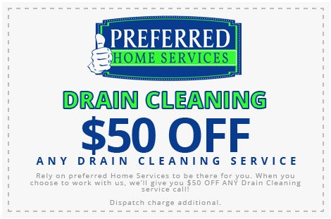 Drain cleaning service discount coupons