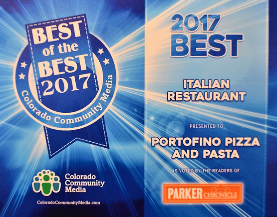 Portofino Pizza & Pasta Restaurant Parker, CO
