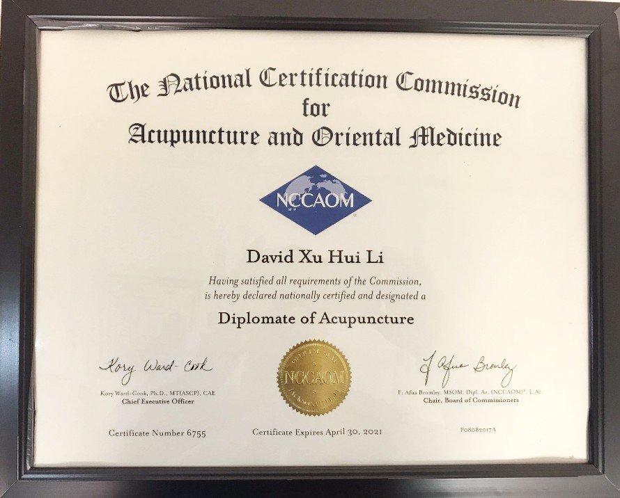 About David Li Acupuncture Brooklyn, NY Acupuncturist