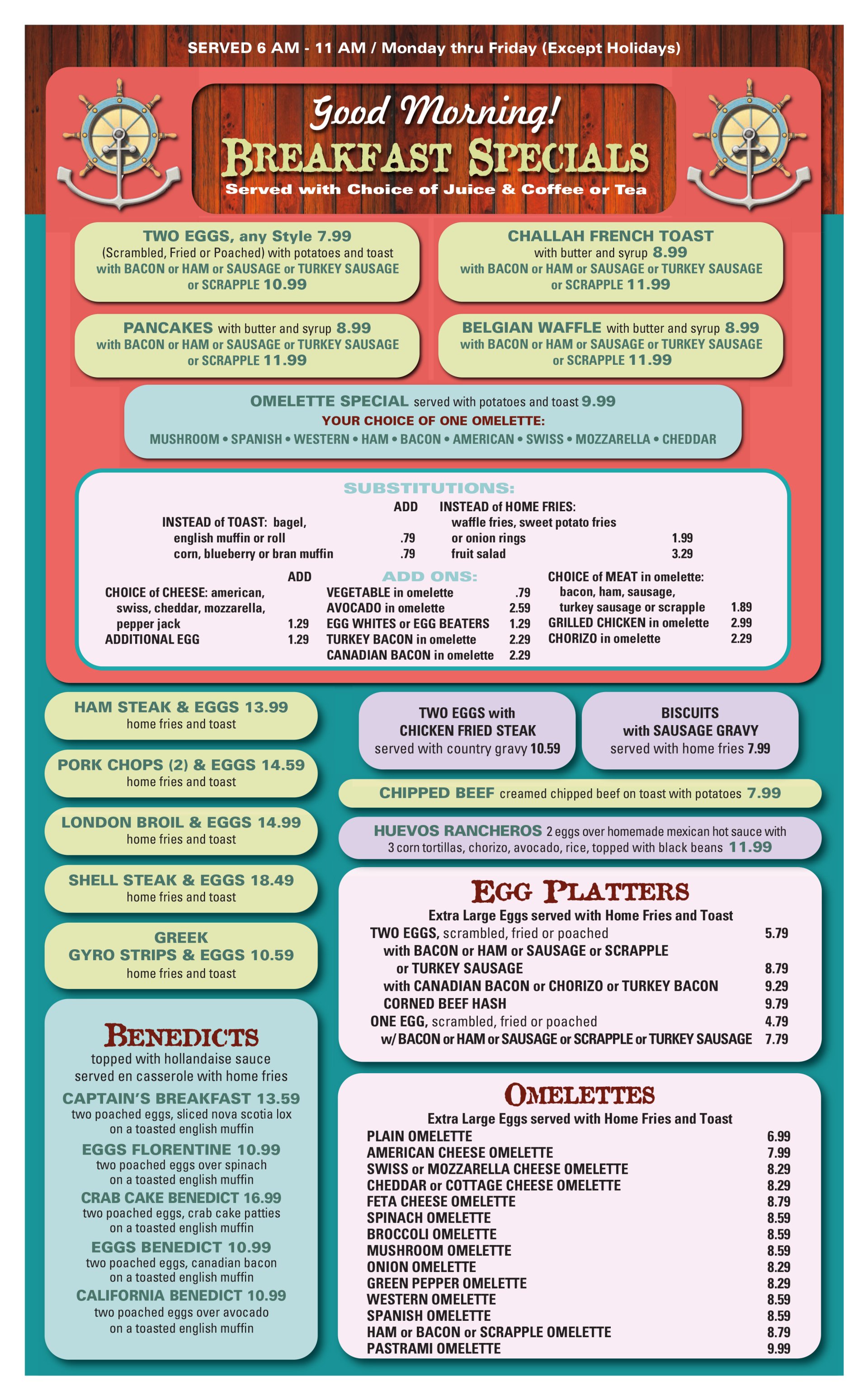Nautilus DinerRestaurant Crofton Menu Crofton, MD