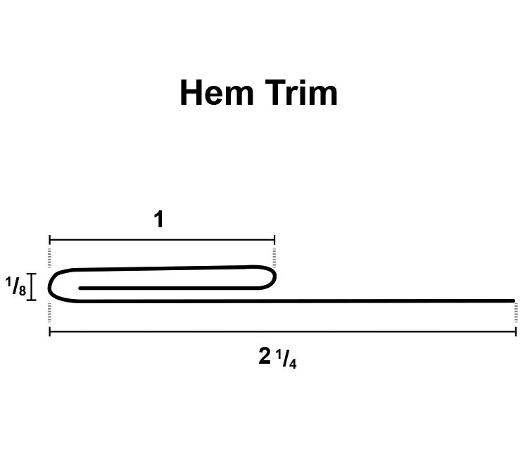 Midwest Metal Trim Profiles Photo Gallery Atwater, MN