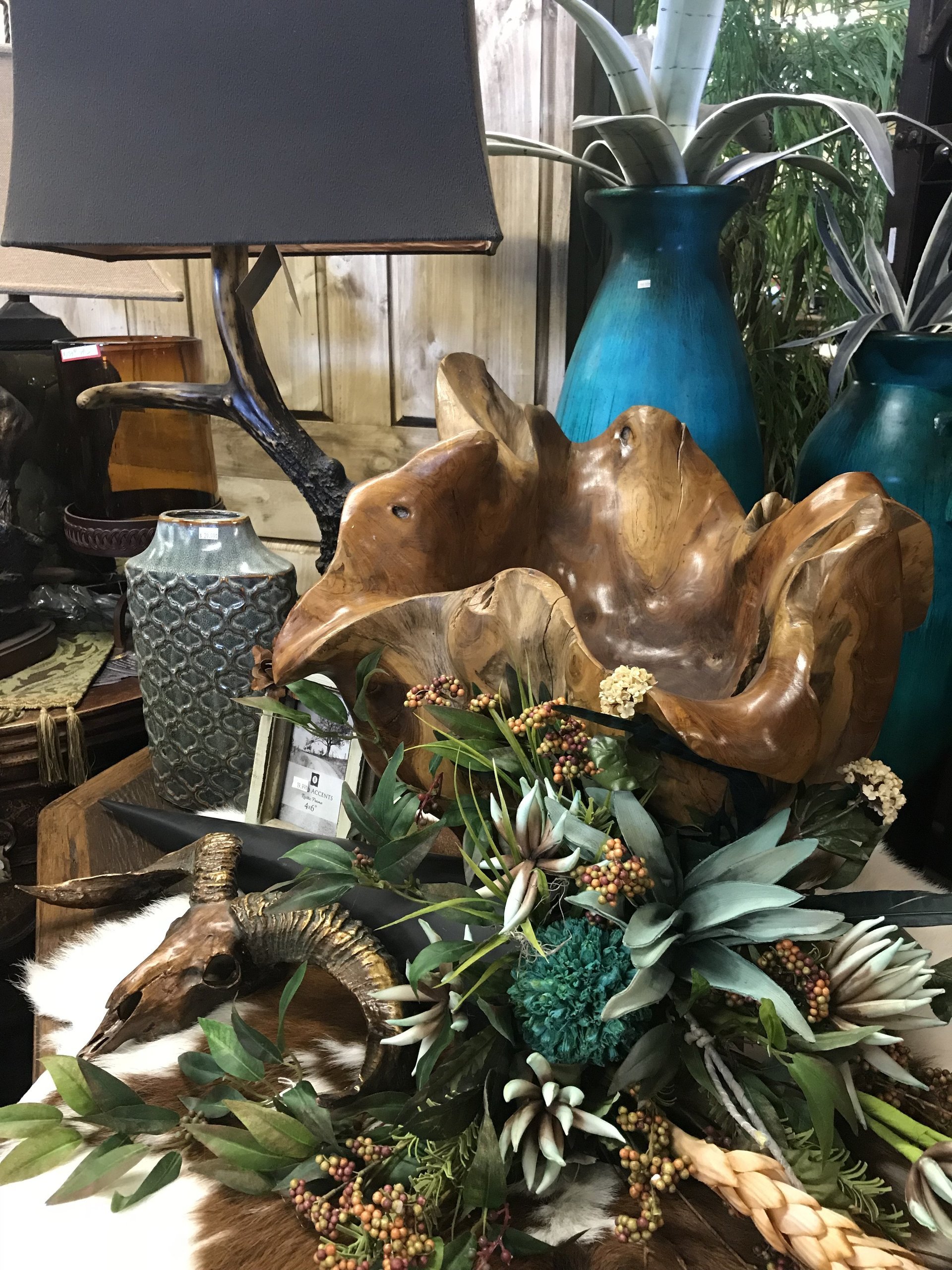 Glazed Pottery Yard Art Weatherford, TX