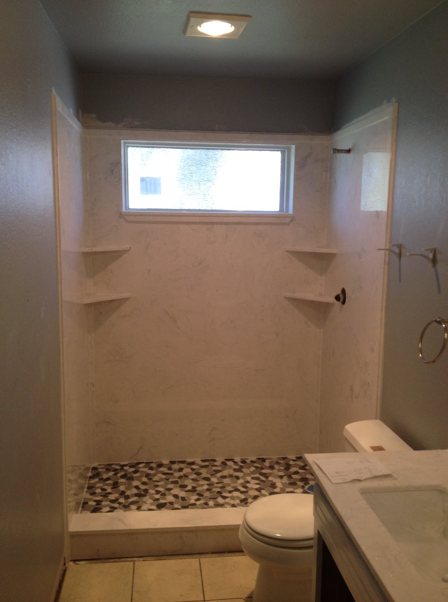 Amarillo Marble Bathroom Remodel Amarillo, TX