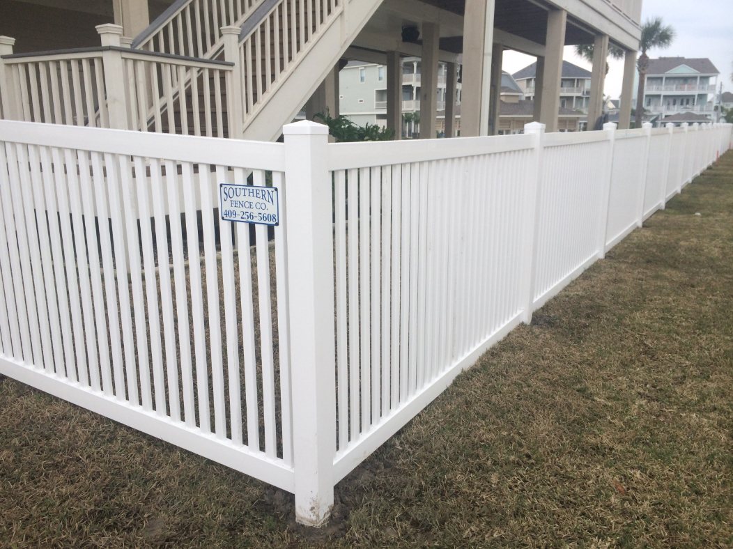 Vinyl Fence Pool Fence Custombuilt Galveston, TX
