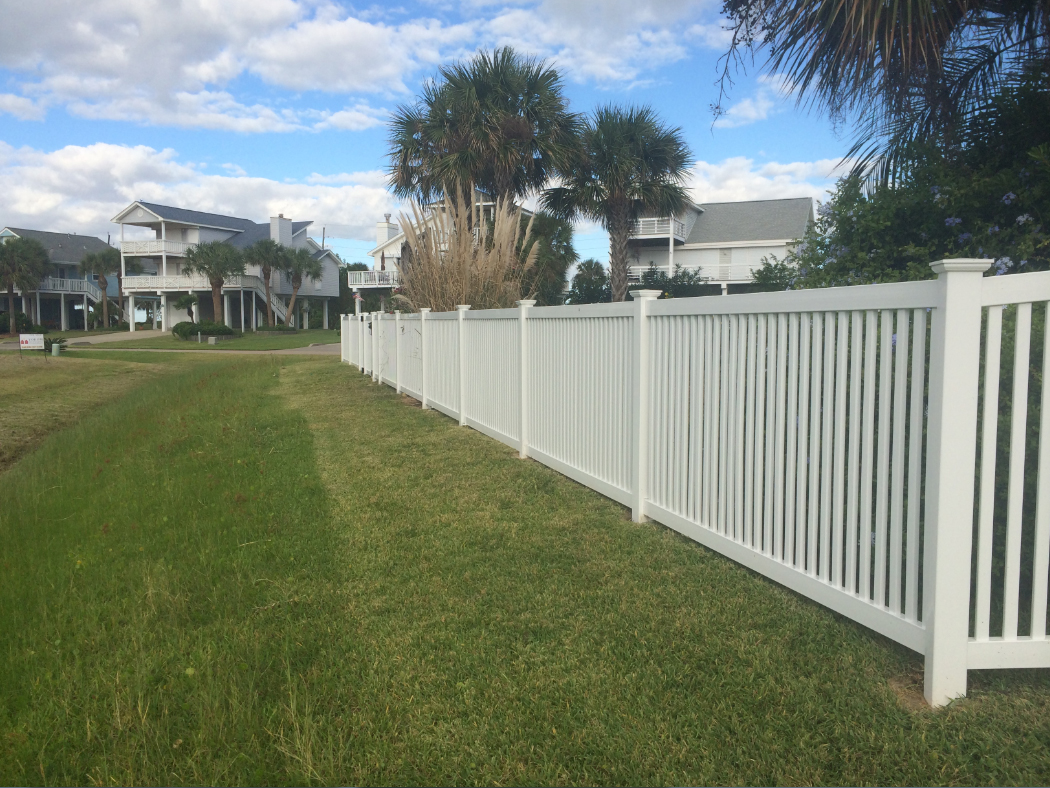 Vinyl Fence Pool Fence Custombuilt Galveston, TX