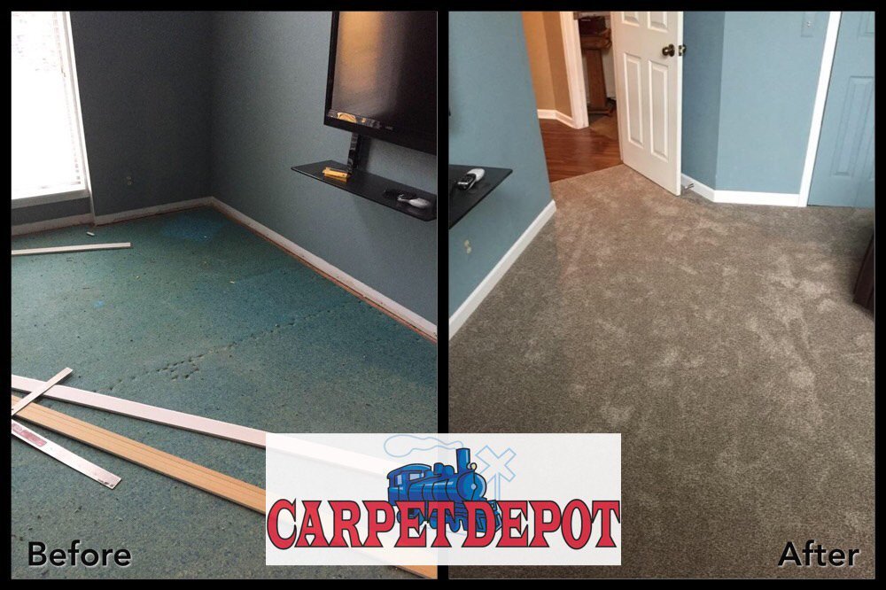 Carpet Depot Before And After Gallery Lakeland Mi Before And After Photos Of Room Flooring