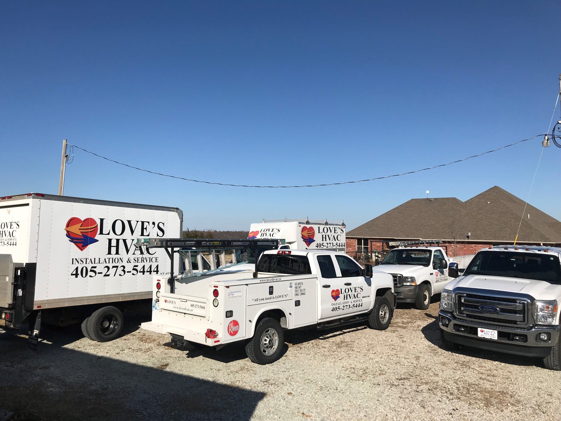Love's HVAC & Inc HVAC Services Shawnee, OK