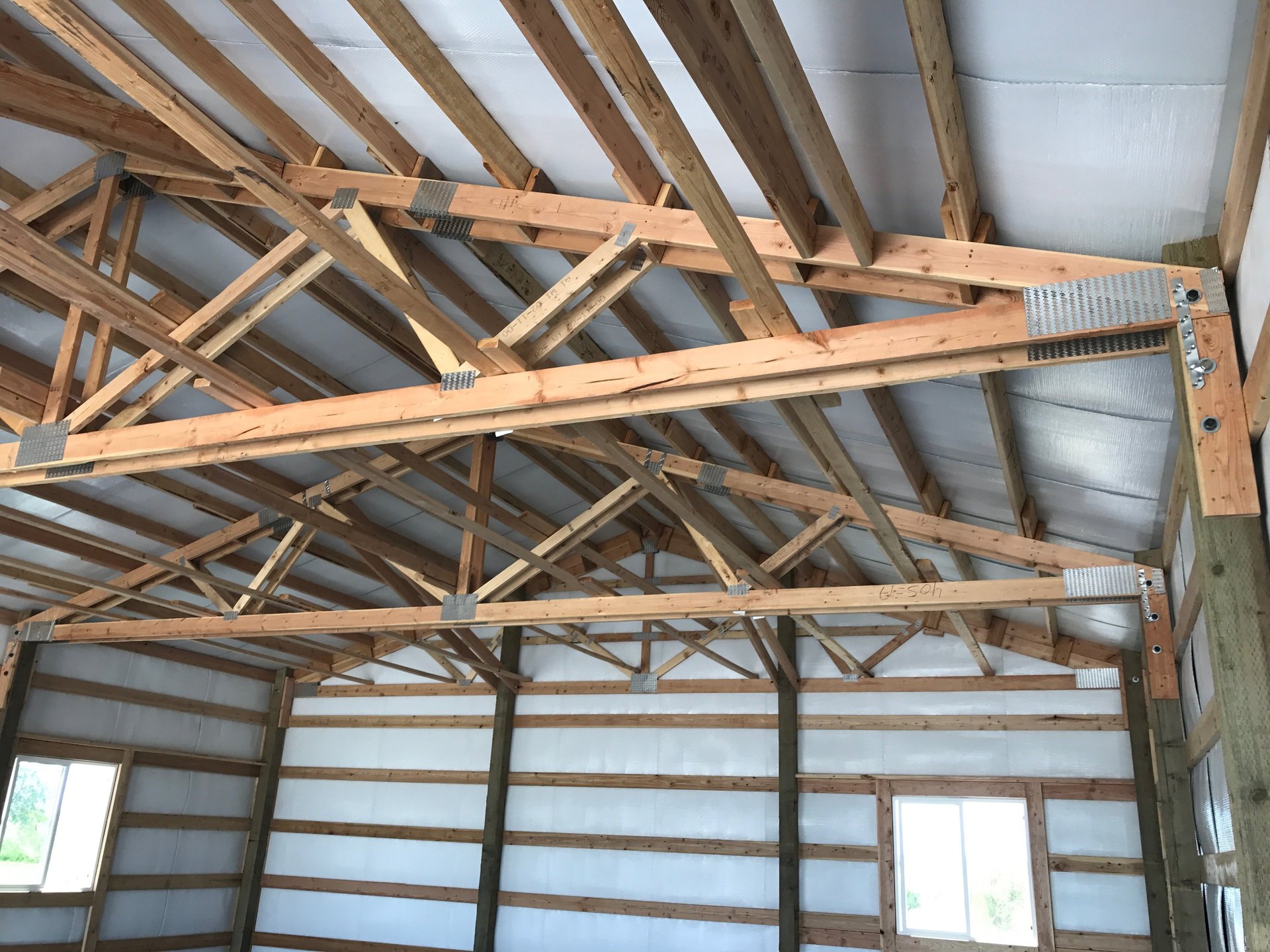32x36 pole barn - north salt lake, ut