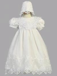 chinese dress ladies Ingrid Tiered Gown & Bonnet main image 0