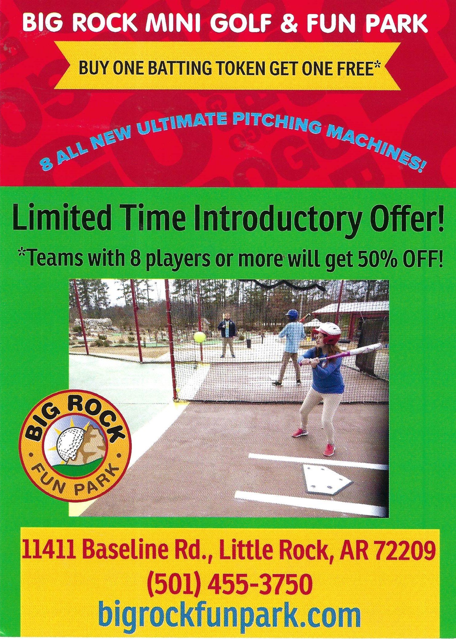 Batting Cage Baseball Practice Little Rock, AR