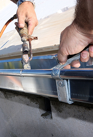 Gutter installation