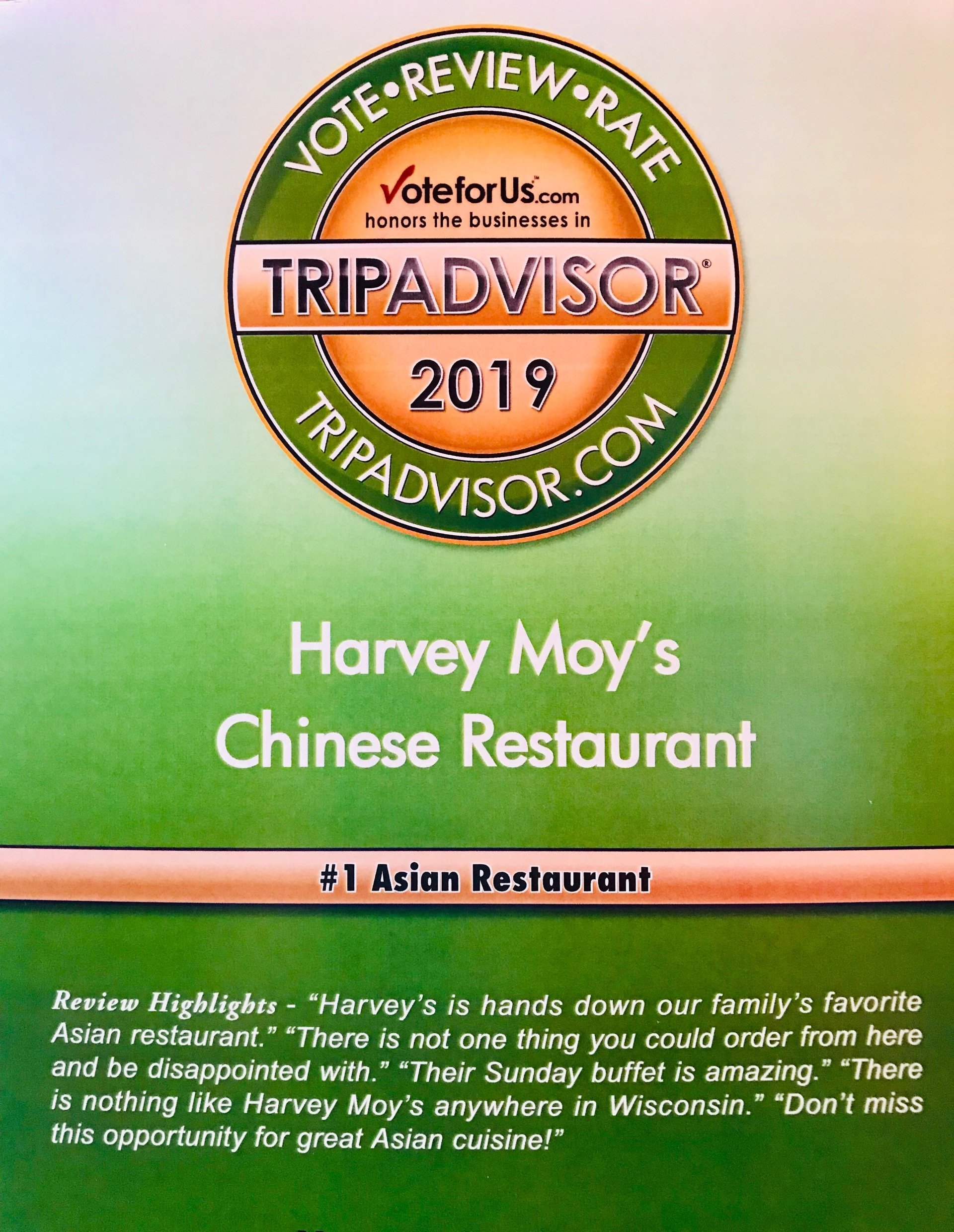 Harvey Moy's Chinese & American Restaurant Menomonee Falls