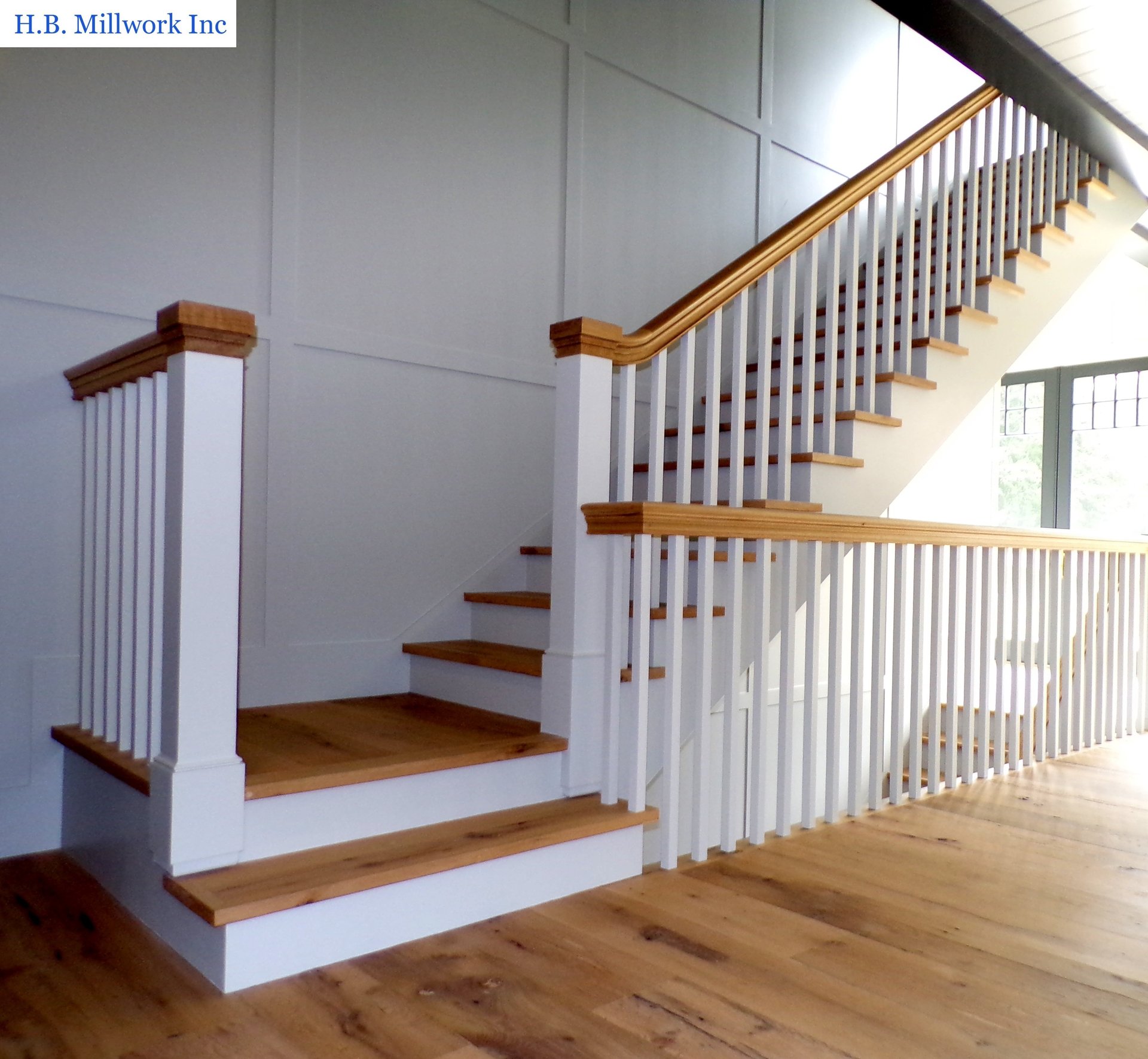 HB Millwork Inc. Stairs & Handrail Gallery Yaphank, NY