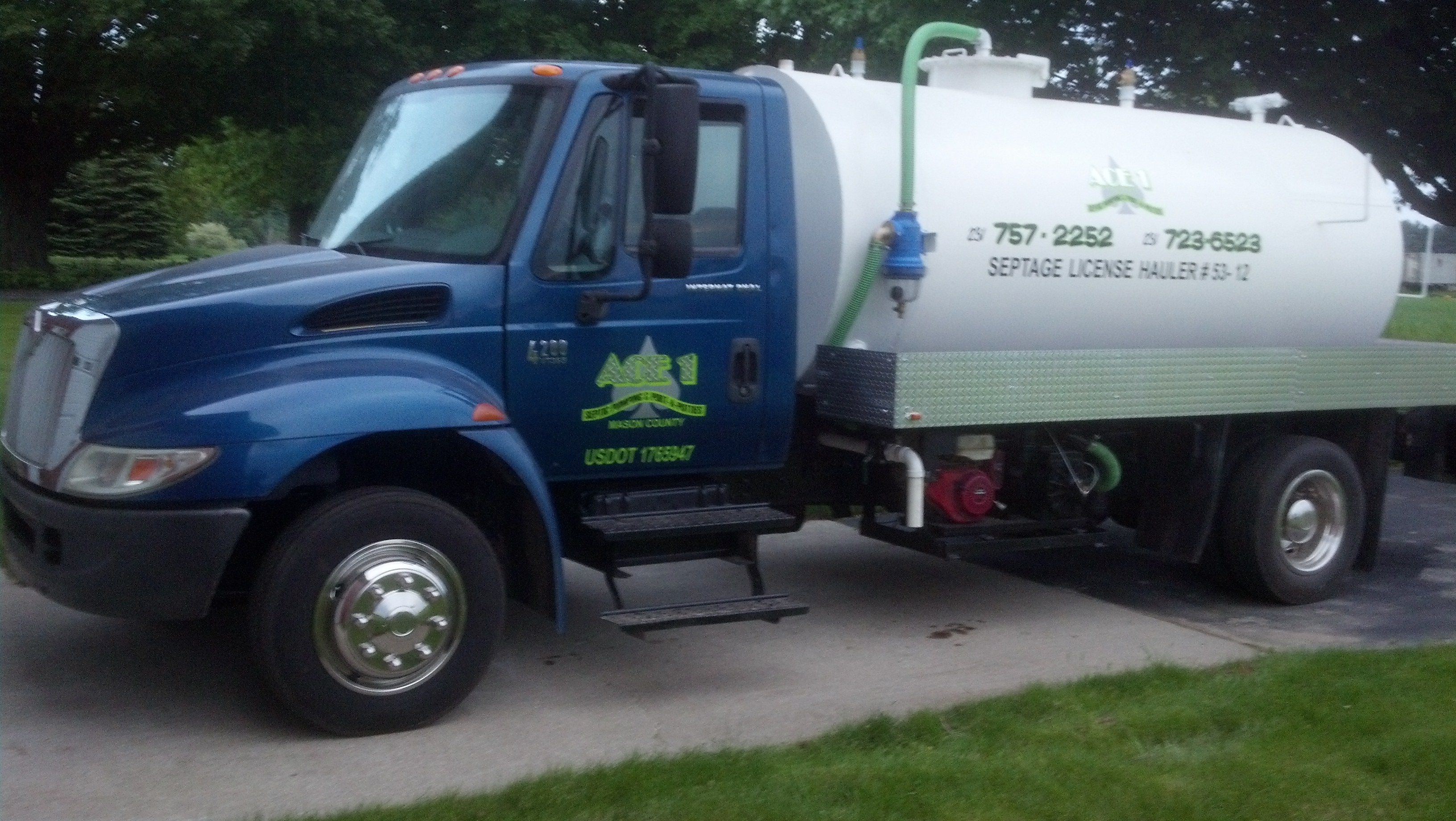 Septic Pumping Line Replacement Northwest MI