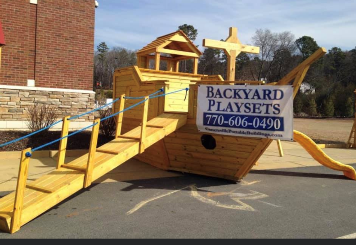 Backyard Playsets Building Delivery Cartersville