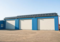 Commercial garage doors