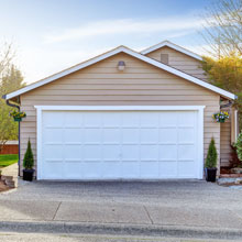 Residential garage door