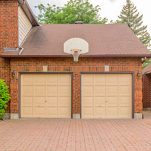Residential garage doors