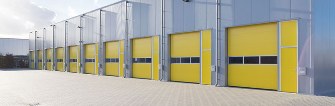 Commercial garage doors
