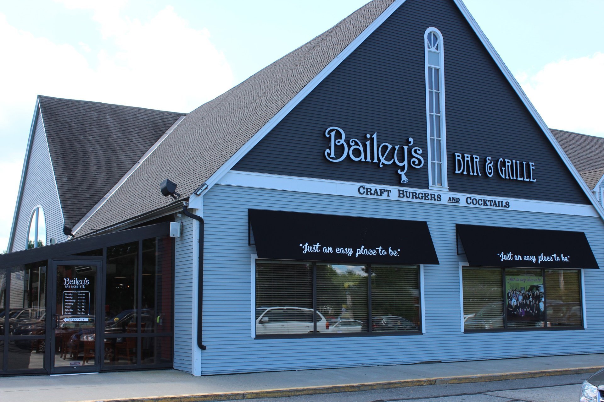 Bailey's Bar & Grille Food Items Townsend, MA