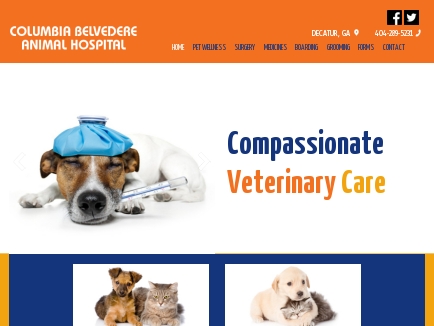 Columbia Belvedere Animal Hospital Surgery Decatur Ga