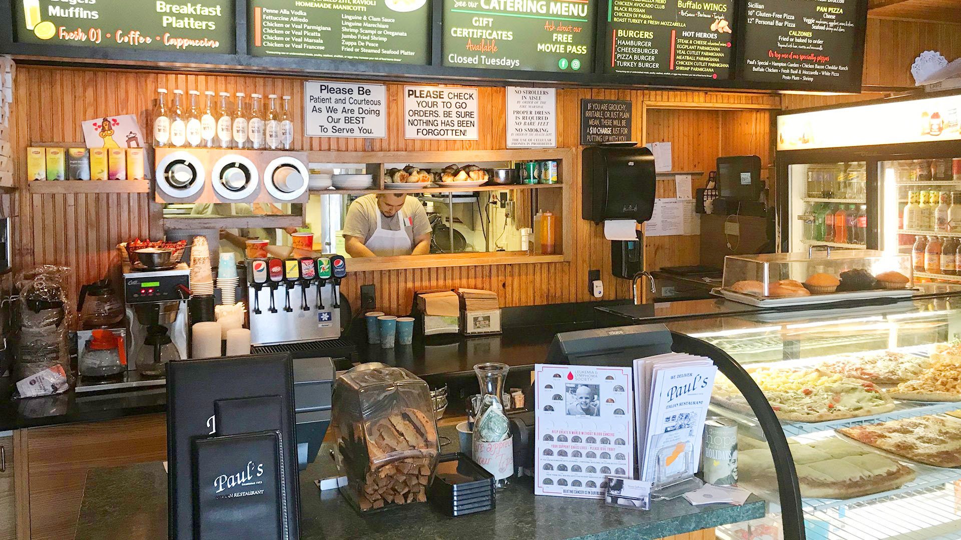 Paul's Italian American Restaurant Gallery Southampton, NY