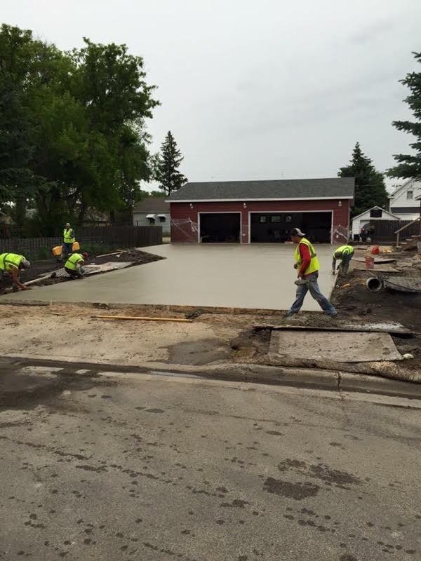 Residential Concrete Concrete Construction Fargo, ND
