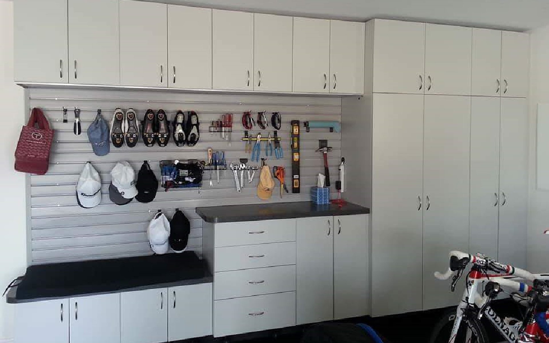 Custom Home Closet Storage Solutions Wildwood Fl Maximize Your Garage Space With Custom Cabinets
