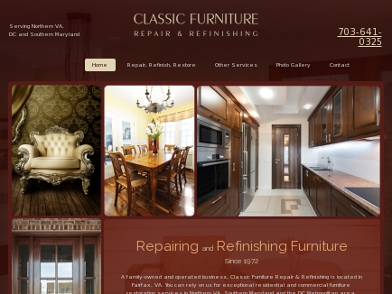 Classic Furniture Repair Refinishing Fairfax Va