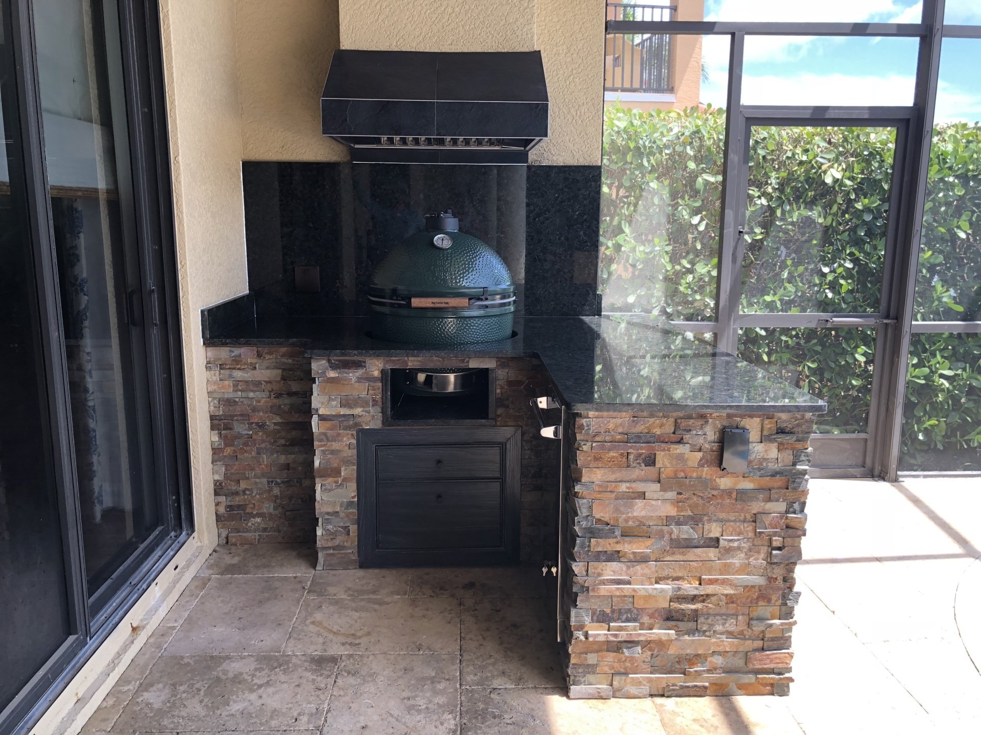 LShaped Outdoor Kitchens & Ideas HL Posey Builders