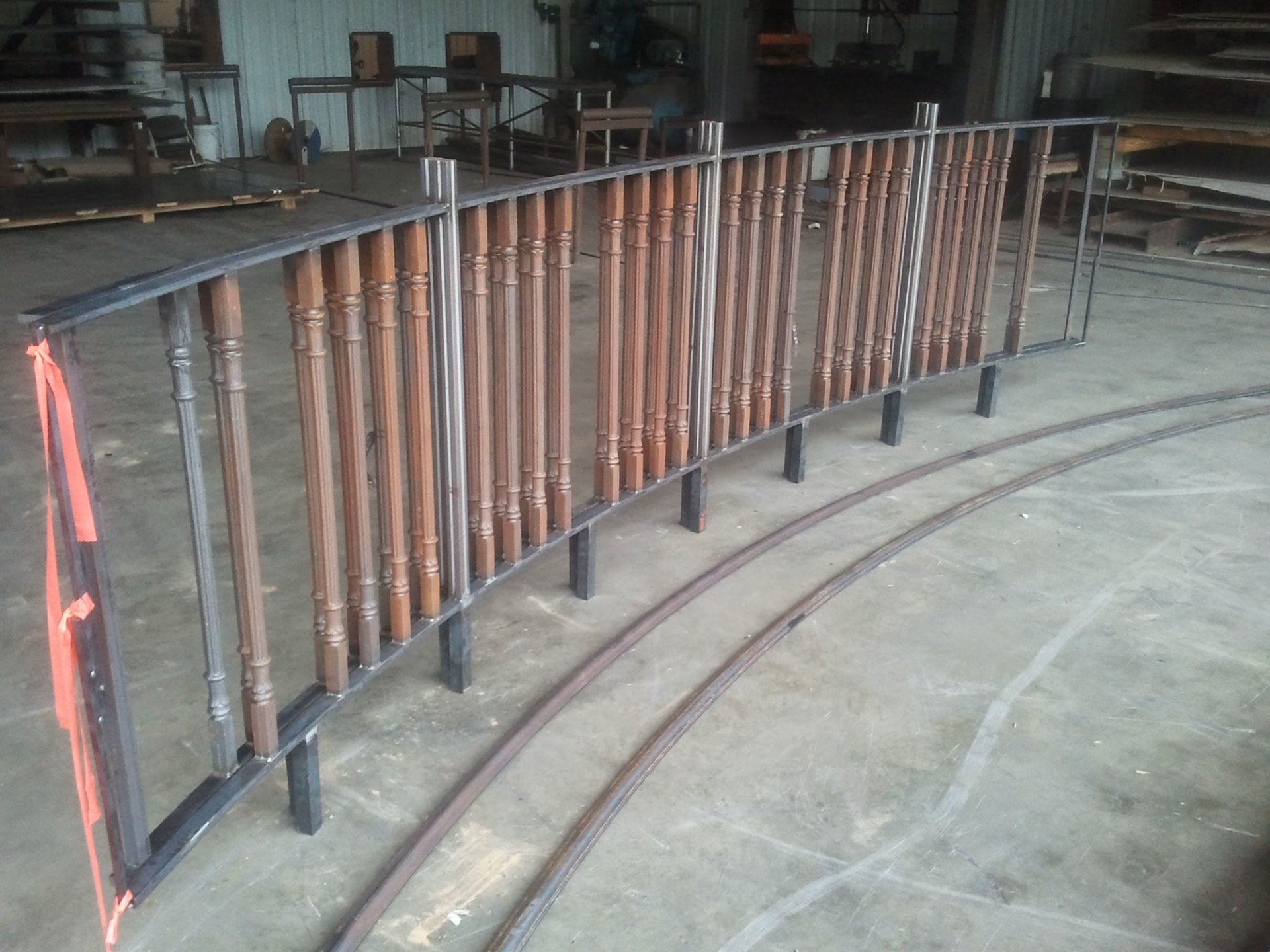 Industrial Machine Rails Owens Welding, Inc. Gallery | Cleveland, GA Metal Services