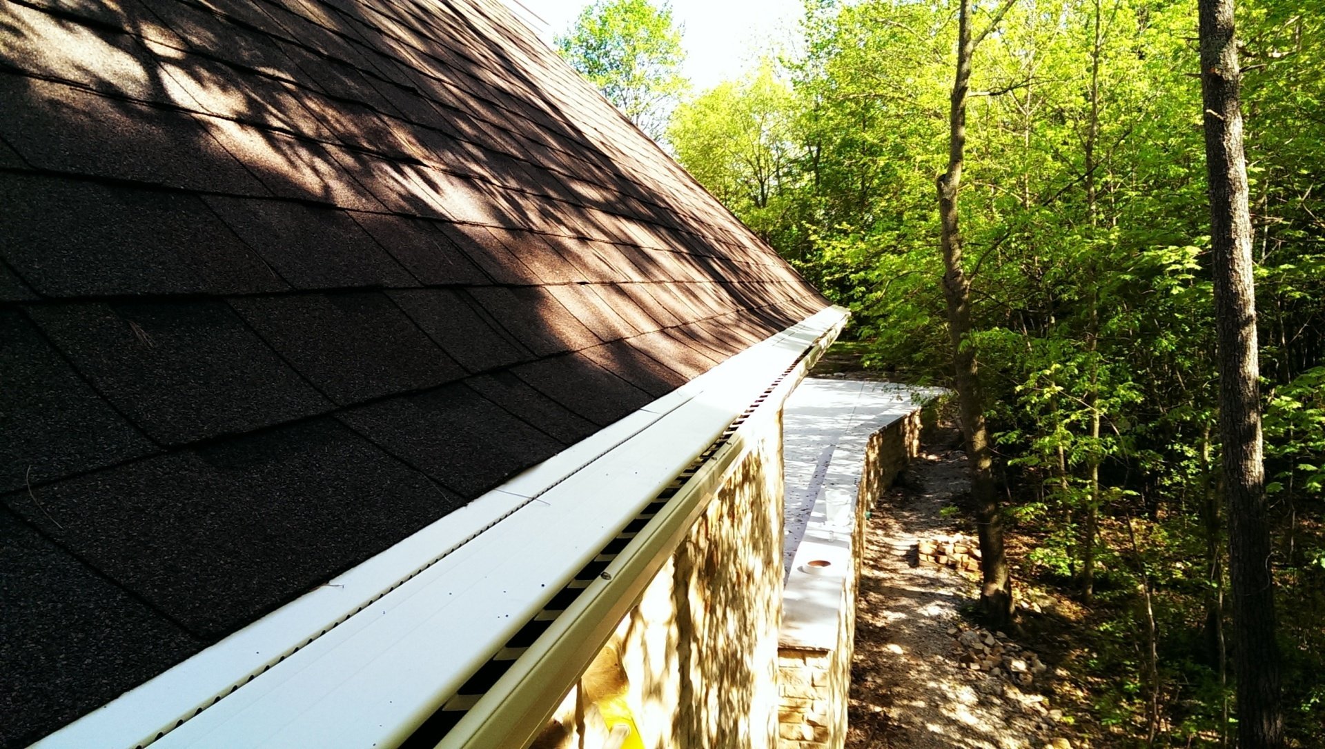Gutters, 3x4 Downspout, LeafX Gutter Covers