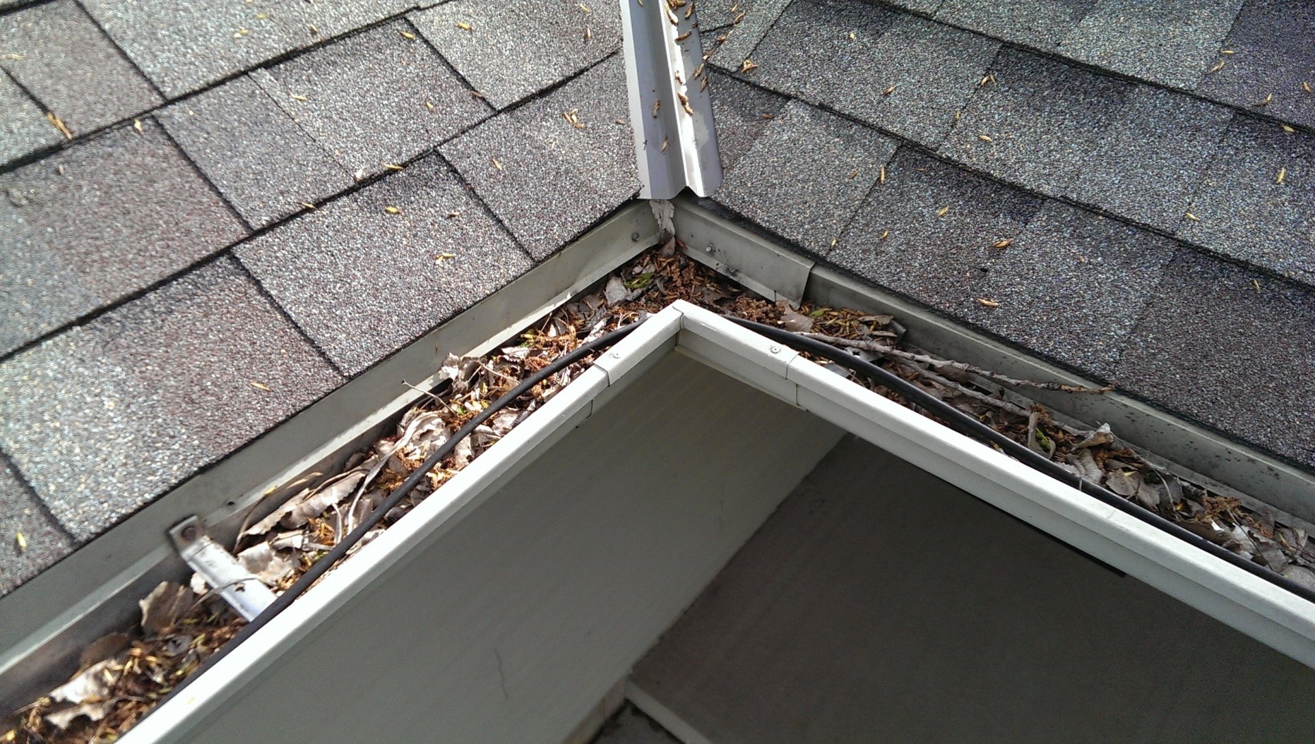 Clay LeafX Gutter Covers on Existing Gutters