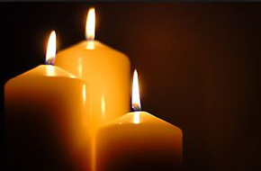 Lighting candles