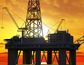 Scenery of a offshore and marine vessel