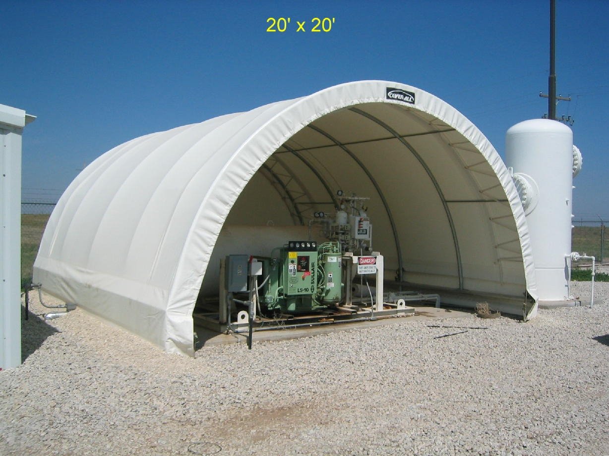 Advantage Buildings LLC Compressor Covers Gallery Guymon
