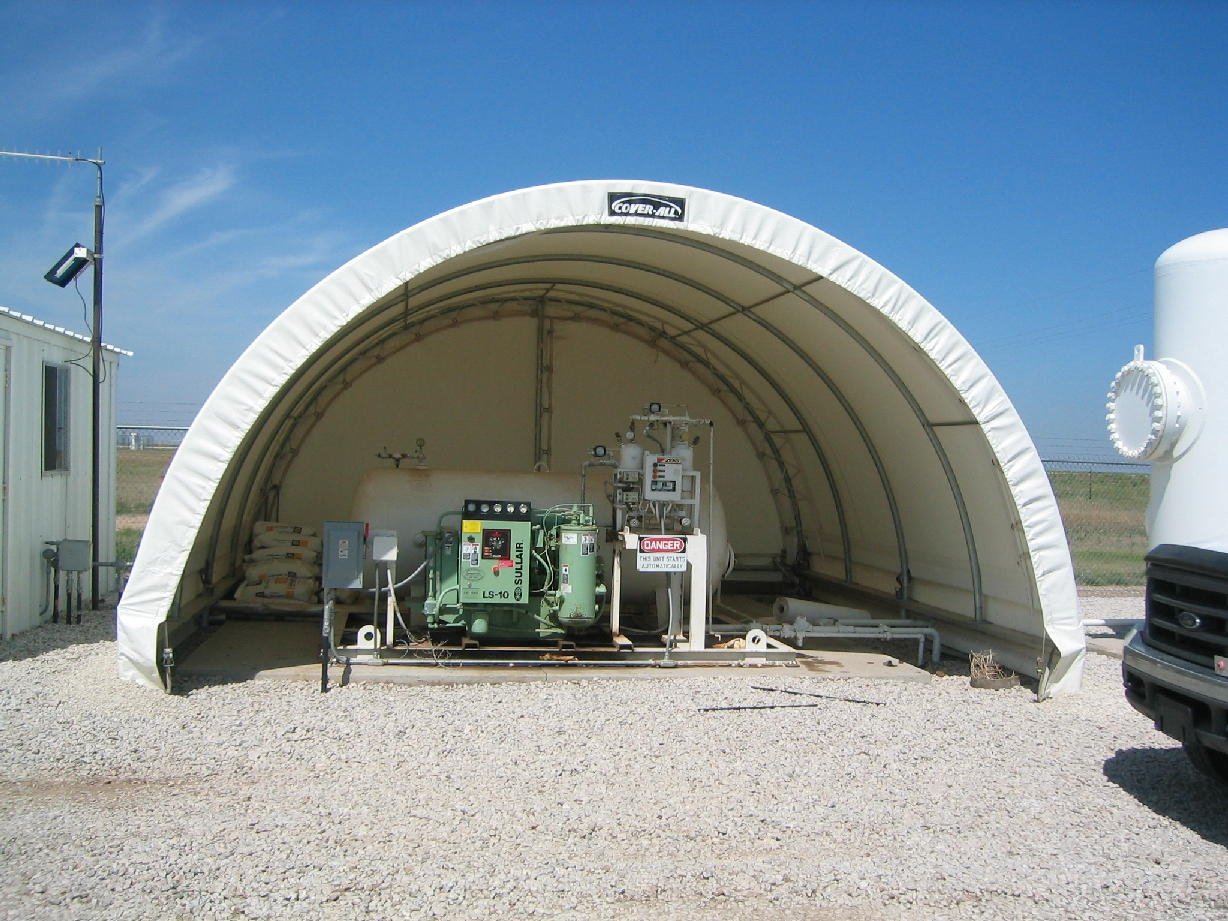 Advantage Buildings LLC Compressor Covers Gallery Guymon