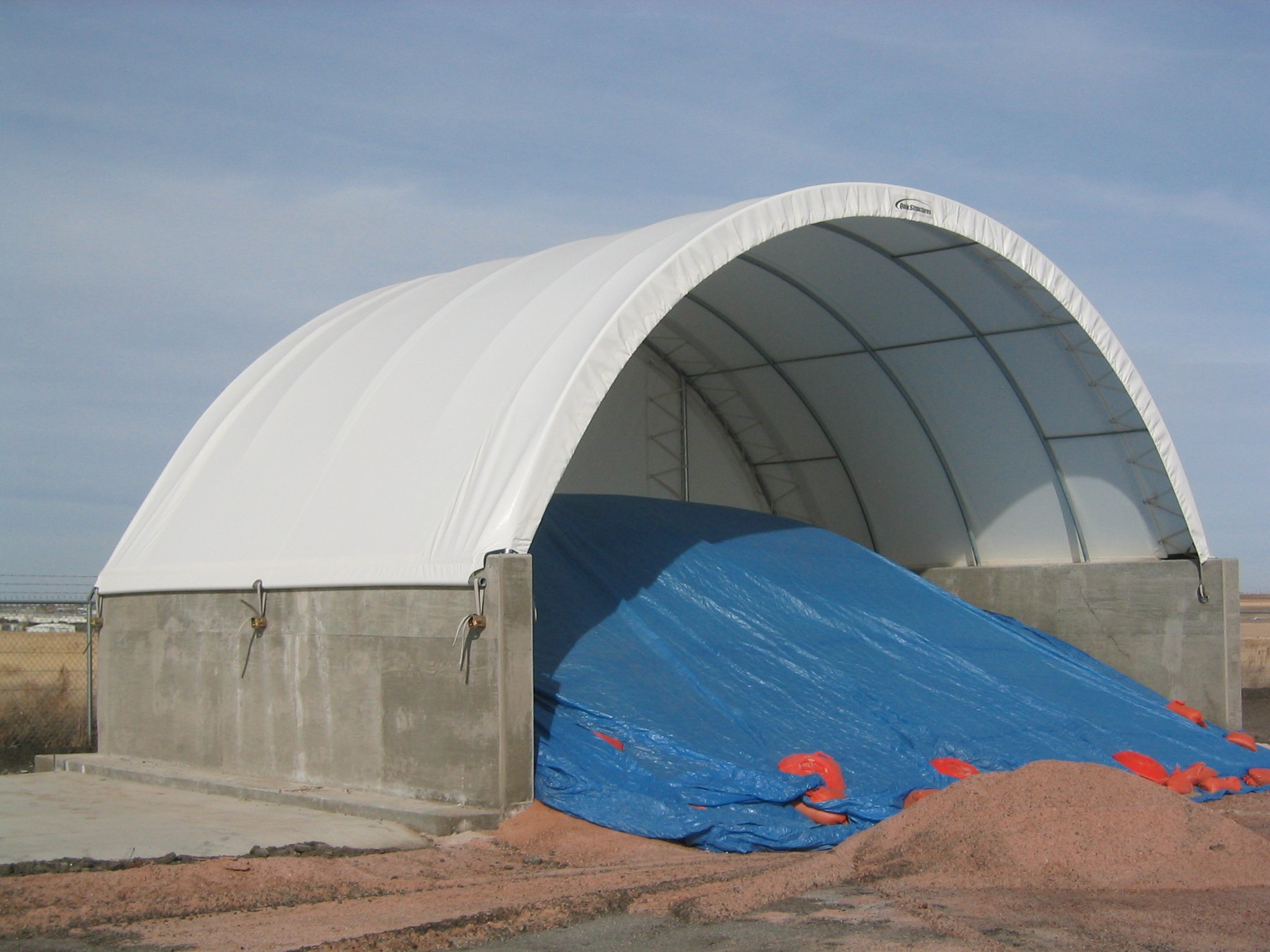 Advantage Buildings LLC Salt and Sand Storage Gallery Guymon