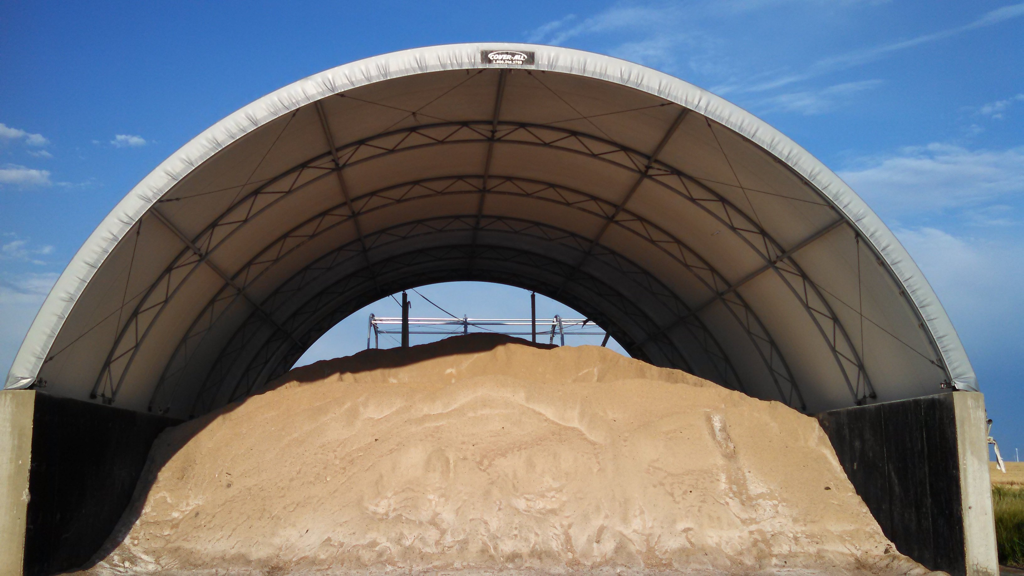 Advantage Buildings LLC Salt and Sand Storage Gallery Guymon
