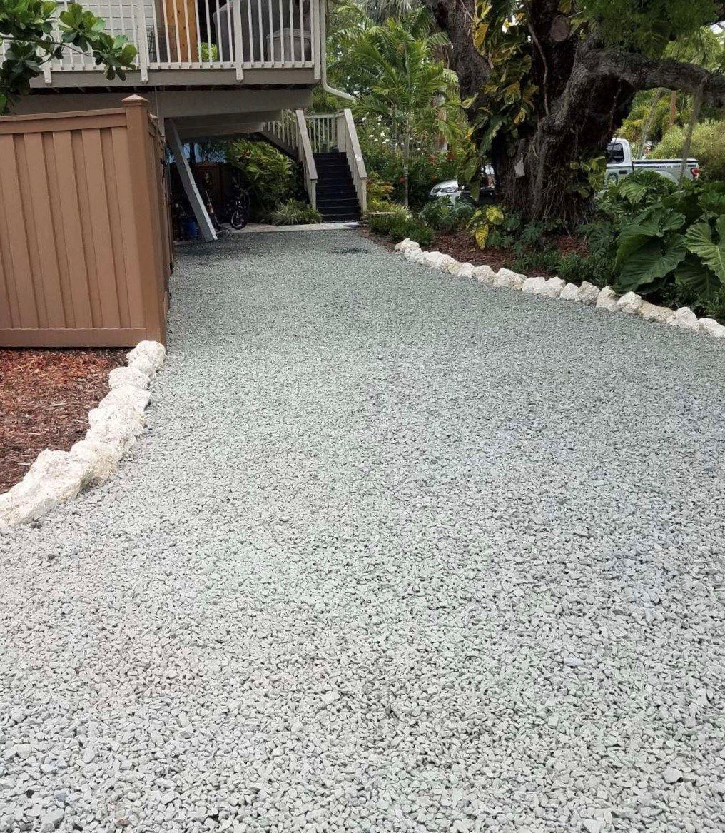 River Rocks Green Granite Key Largo, FL