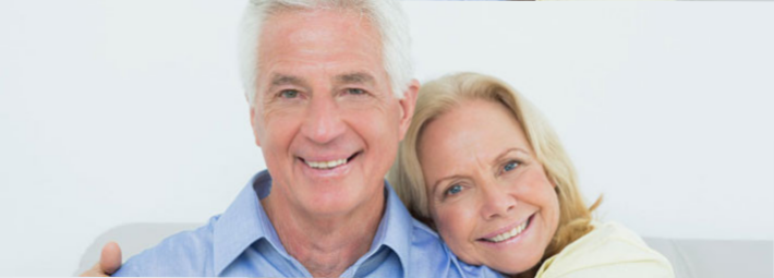 elderly couple