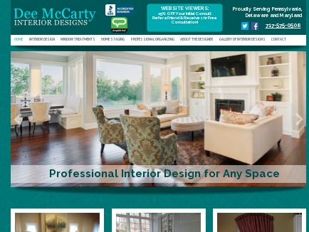 Dee McCarty Interior Designs | Interior Designer | Mountville, PA