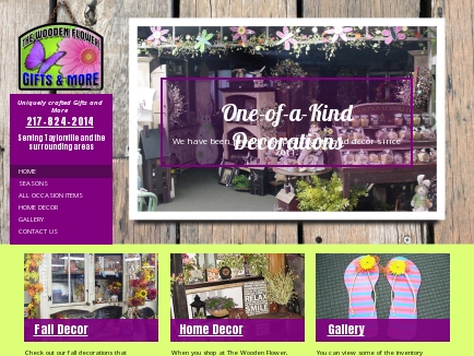 The Wooden Flower - Decor shop | Taylorville, IL