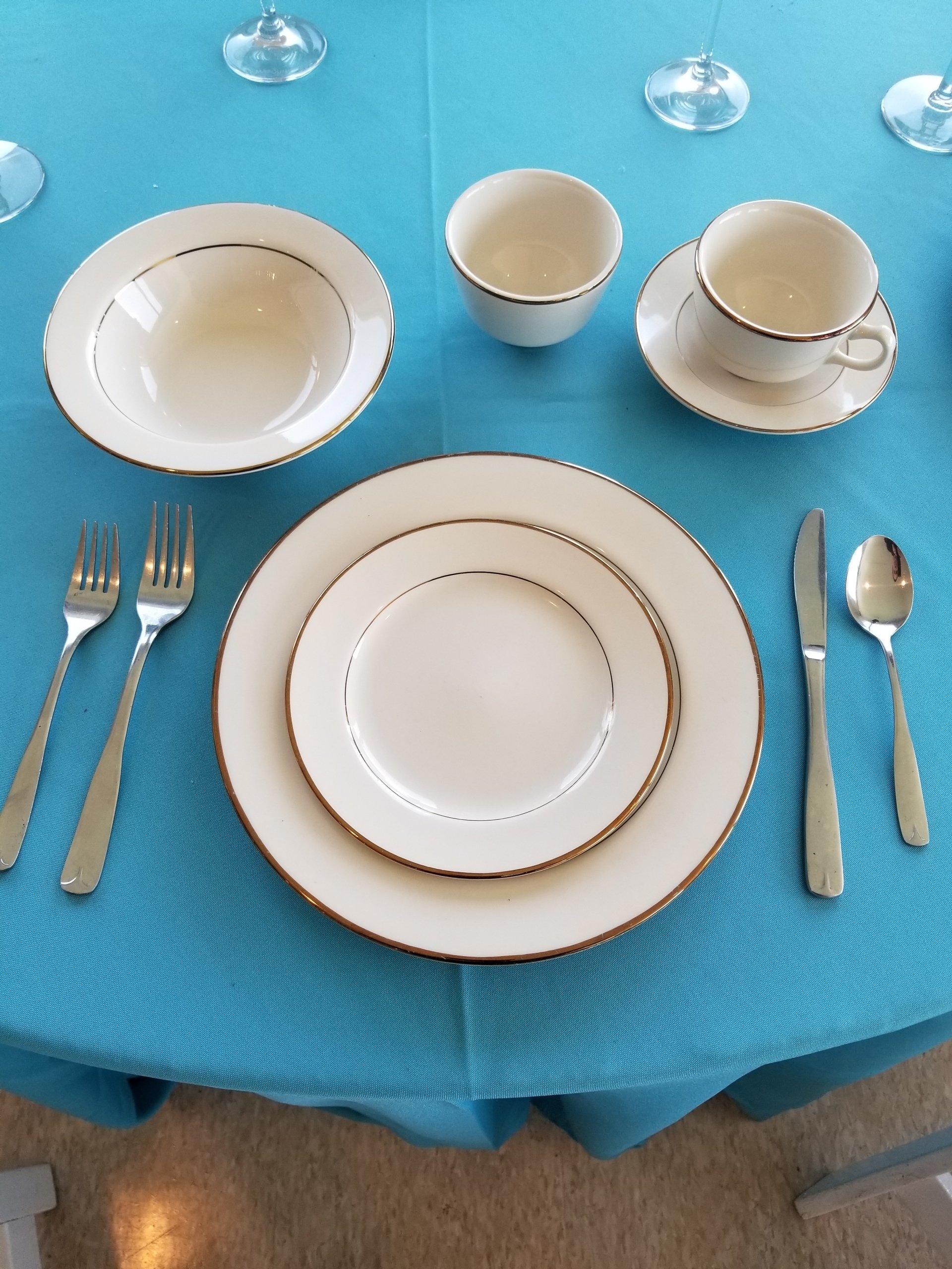 Cutlery Rentals Glassware and China Madison, CT