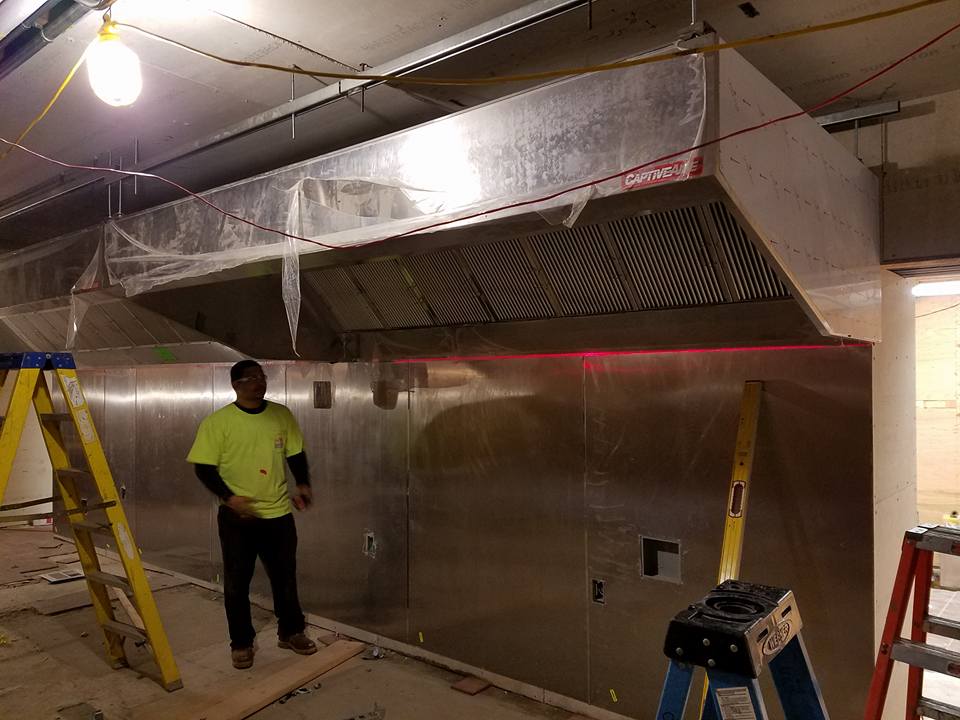 Commercial Kitchen Hood Installation Willington, CT
