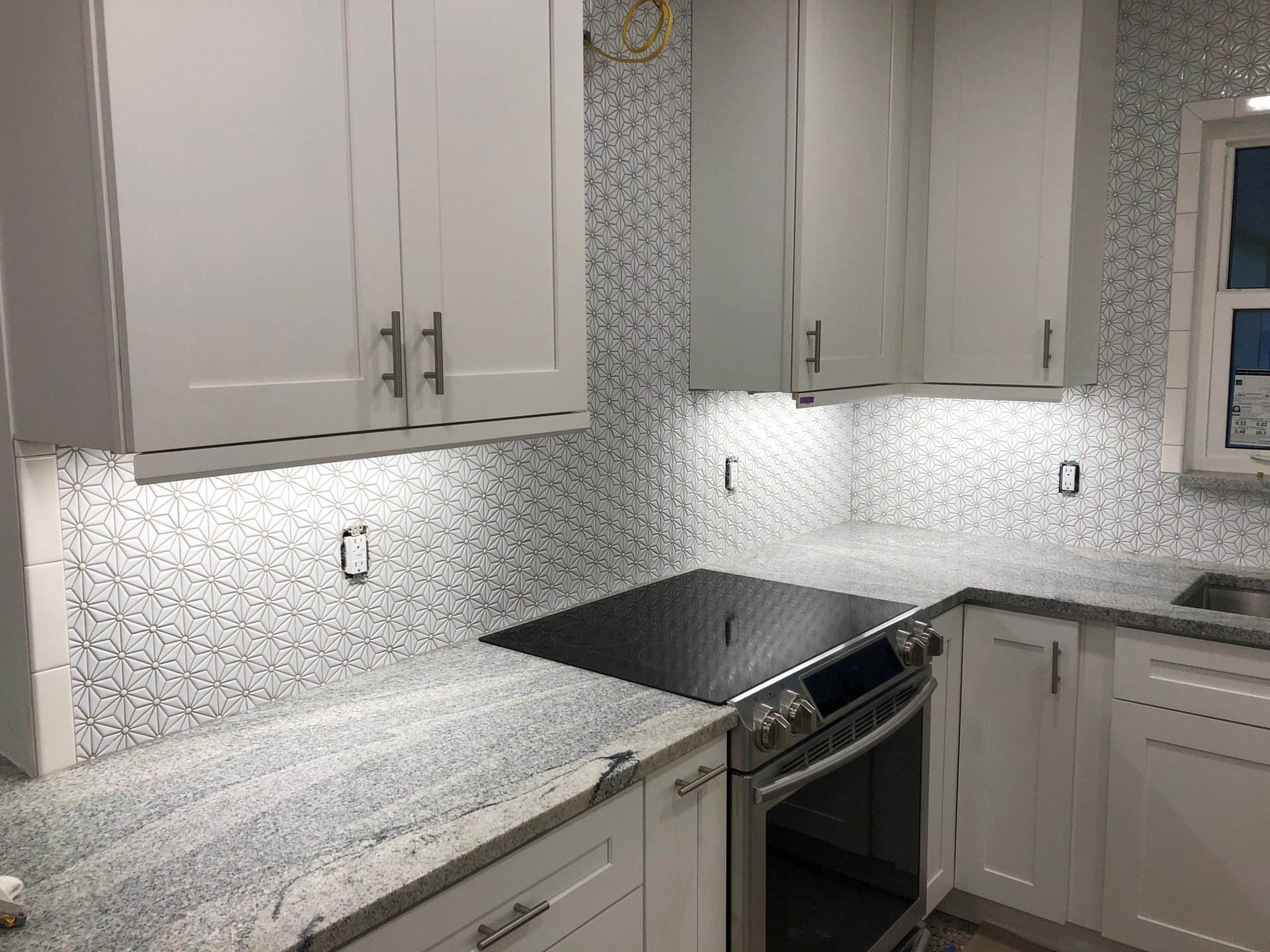 star stainless design backsplash