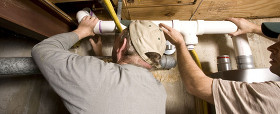 Water heater installation