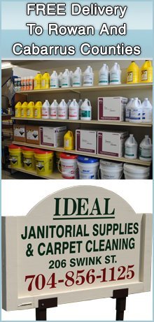 Janitorial Supplies - China Grove, NC - Ideal Janitorial Supplies & Carpet Cleaning