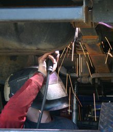 auto welding - Woodstock, IL - Bert's Welding Truck & Trailer Repair - Welding